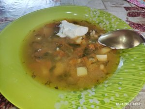 Рассольник в мультиварке