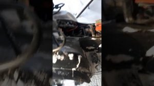 запуск CF MOTO X6 в минус 25 после полугода простоя на улице под навесом .