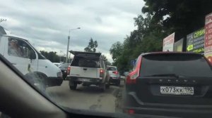 ЖД переезд в посёлке Удельная