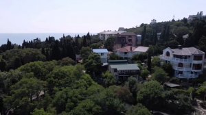 Лавровый сад. Алупка. Крым. Полет на дроне