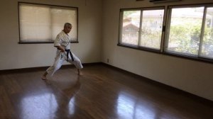 松濤館空手道の指導 . 稽古 135   Instruction and training of Shotokan karate    Tekki 1