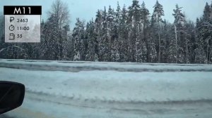 Трасса Москва Петербург зимой - М10 и М11: расстояние, стоимость, состояние