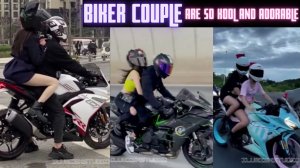 Biker Couple Are so Cute - Biker China.mp4