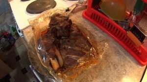 Приготовление и дегустация аппетитных рёбрышек в маринаде в духовке./Есть можно!/Видео обзор