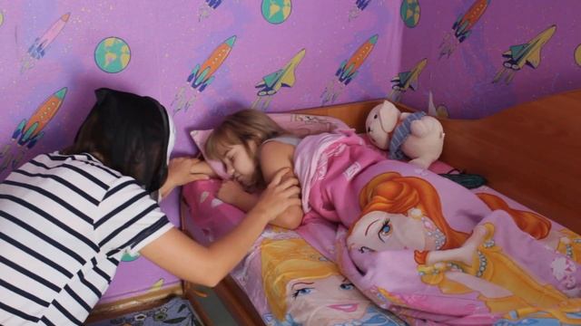 Как разбудить ребенка. Видео для детей.