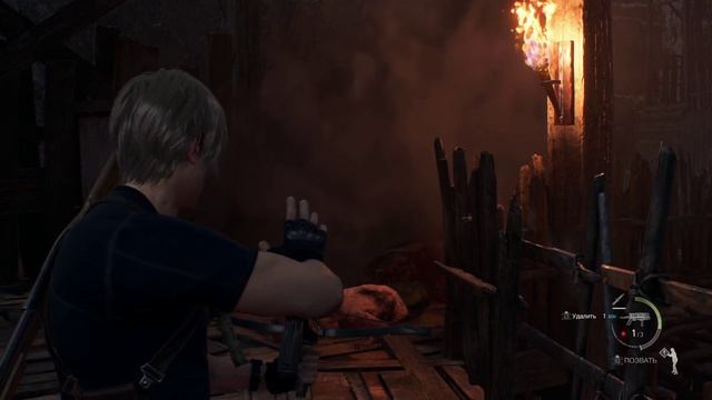 Прорываемся сквозь мелких боссов! Игра "Resident Evil 4 Remake" (PS5). Часть 5.