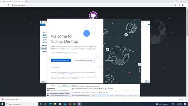 How to install GitHub Desktop on Windows 10/11 смотреть онлайн