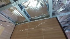 Обрешётка потолка в ванной под гипсокартон