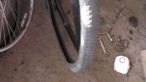 Двойная покрышка на велосипед / Double tire on a bike