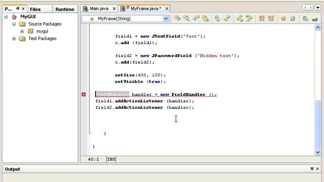 Работаем с GUI. JTextField и JPasswordField. Урок 135 смотреть онлайн