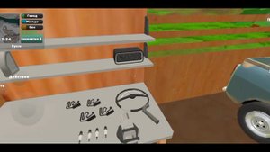 чиню машину