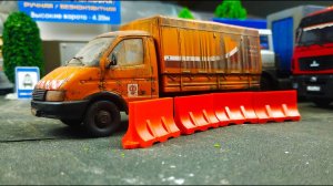 Дорожные барьеры масштаб 1/43 элементы диорам AVD Models на макете города. Про машинки!