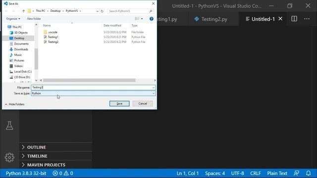 8- How To Run Python Program Using VS Code | Python Tutorial In Hindi