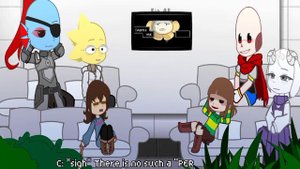 Undertale react to Underplayer ||Ft.Player,Z!Frisk || Part 1 •Short like ink•