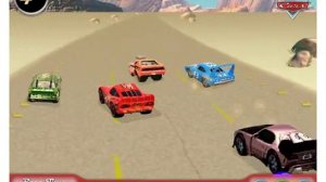 Тачки 2, Молния Маквин, гонки в пустыне 17,новое видео, игра для детей