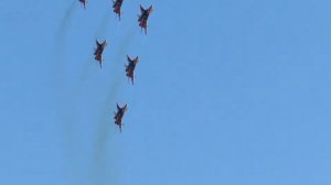 Кубинка 2018 Стрижи - петля Нестерова 3