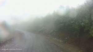 Автопрогулка по Колымским перевалам. Дождь и туман на перевале Гаврюшка