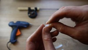 Ремонт оперения  балансира. Замена хвоста балансира.