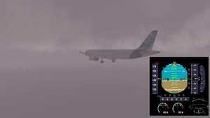 19 - Airbus A-321 VQ-BOZ опасное снижение Казань 25.01.2013