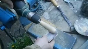 Изготовление деревянной рукоятки для напильника