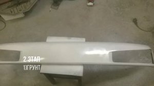 Решетка bad boy на VW Passat b3 своими руками /тюнинг /стиль /90е