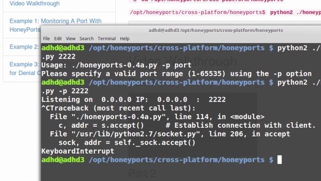 Messing with Portscans with Honeyports (Cyber Deception) - John Strand смотреть онлайн