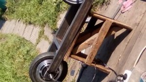 Электро самокат своими руками из гироскутера'