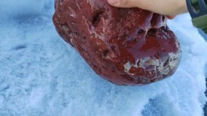 Поиск окатышей в горной реке. Огромная Яшма и Серпентинита. Весеннее пробуждение. Смотреть до конца