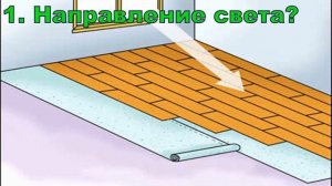 Как класть ламинат вдоль или поперек комнаты? От чего зависит направление укладки?