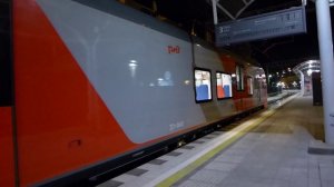 Отправление поезда Ласточка из Хосты