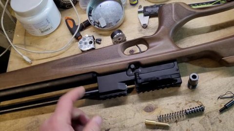 РАЗГОН STORM 4g Пулями 25cal с редуктором и c барабана.