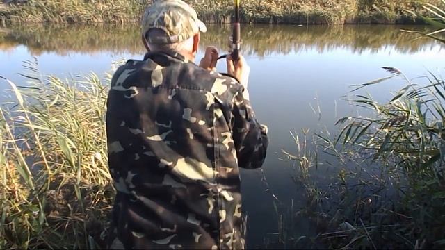 Рыбалка в сентябре. Малая река