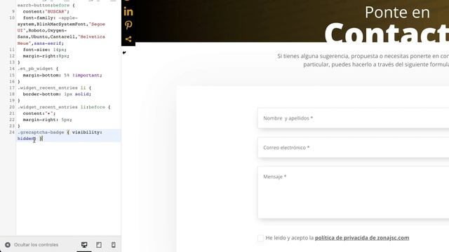 Configurar reCAPTCHA v3 en Divi para filtrar SPAM del formulario de contacto смотреть онлайн