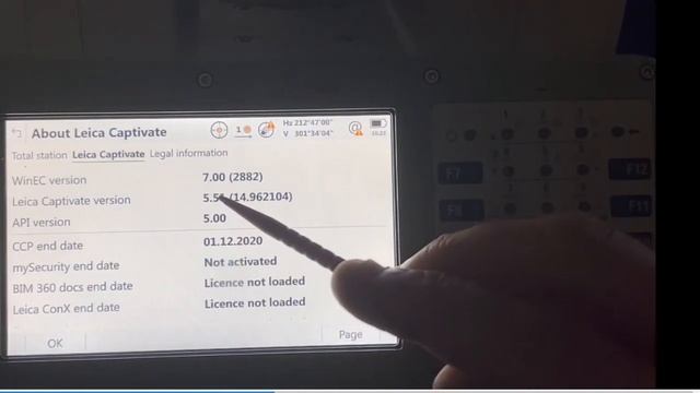 How to Interface a Leica CS20 to a TS16 via RH17 :  Part 2 How  Interface TS12 /1200 to a CS20
