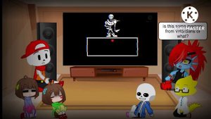 Undertale React to VHS!SANS PHASE3 (REQUEST) //GACHACLUB\\