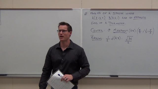 Calculus 3 Lecture 11.2: Vectors in 3-D Coordinate System смотреть онлайн