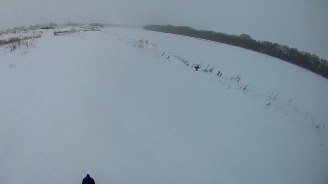 Yamaha Warrior норм снеж (страшно на газ нажать) смотреть онлайн