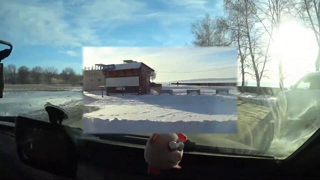 Влог Погодка супер☀️/Потеряли посылку/Зимняя прогулка❄️ по набережной Волги