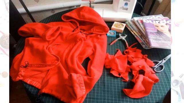 ТОЛСТОВКА ИЗ ФЛИСА - ВЫКРОЙКА НАЙДЕНА В ЖУРНАЛЕ BURDA смотреть онлайн