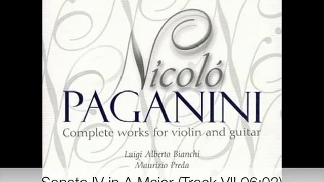 Paganini - Complete works for violin and guitar CD 1-9 (Centone di sonate-1)