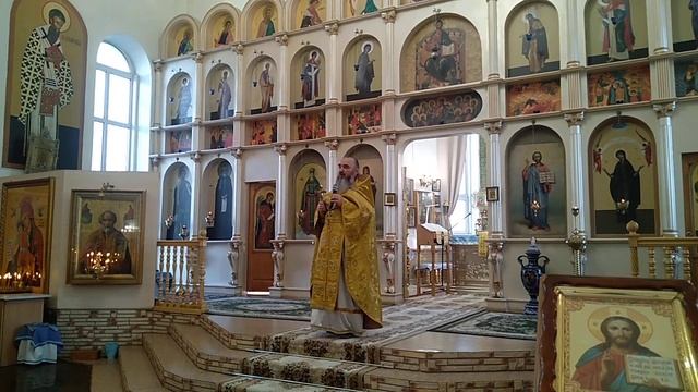 Слово протоиерея Симеона после воскресной литургии 19.11.23 г. смотреть онлайн