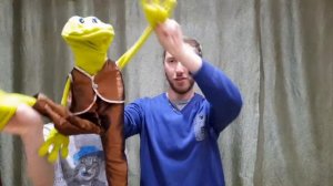 Театральная сценка из спектакля "Лягушка Маша"