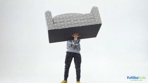 Бескаркасный детский диван Puf