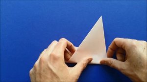 How to Make a Very Easy Origami Sailboat ⛵ Tutorial (Traditional model) Only 2 folds!
