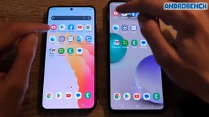 Galaxy S23 (Snapdragon 8 Gen 2, UFS 3.1) vs Galaxy A52s (Snapdragon 778G) - Android 13 - Speed Test