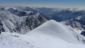 Gudauri. 360 view from the mountain. ( Гудаури. Панорамный вид с горы)