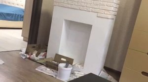 Фальш камин из гипсокартона своими руками
