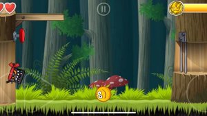 Дошли до второго босса в красном шарике! Red ball 4