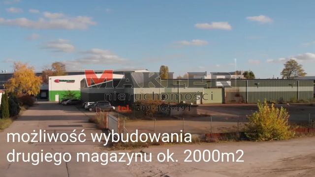 Szczecin działka komercyjna 8100m2 z halą 1130m2 смотреть онлайн