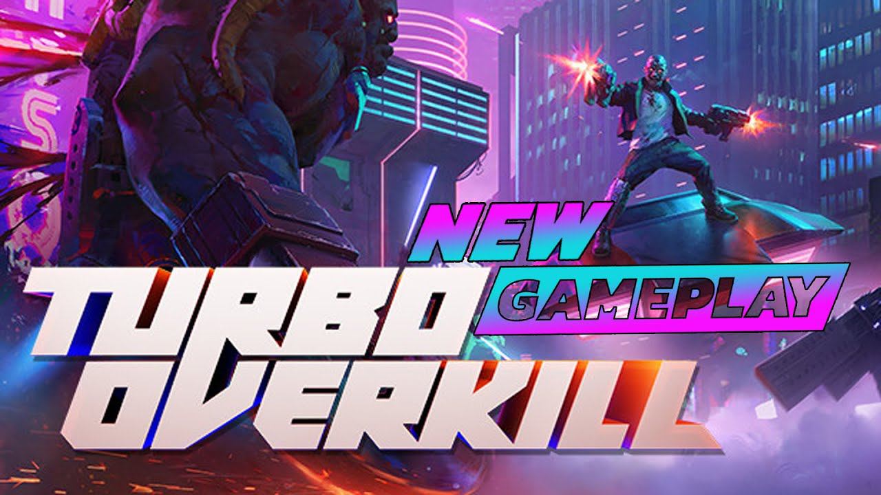 TURBO OVERKILL (РД 2022) ➤ ЖУТКАЯ СМЕСЬ DOOM CYBERPUNK И КЛАССИКИ ➤ Геймплей на Русском